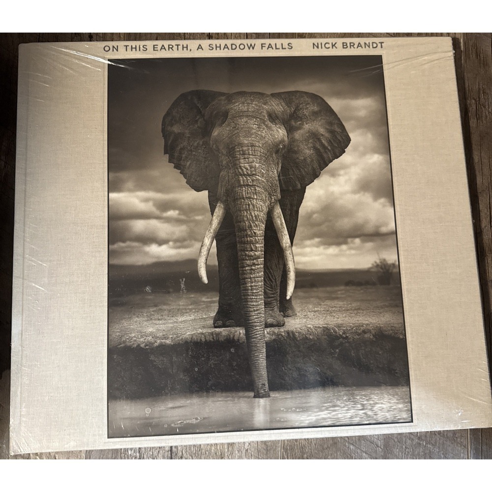 On This Earth A Shadow Falls by Nick Brandt Hardback New with Plastic Sleeve